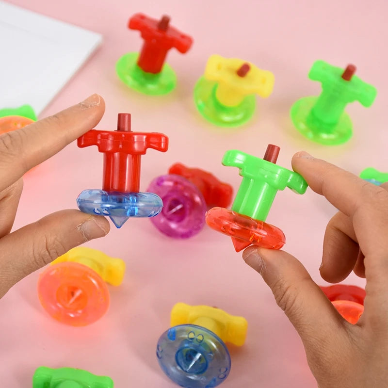 Mini Spinning Gyro Tops – 12/20pcs Party Favors & Piñata Toys