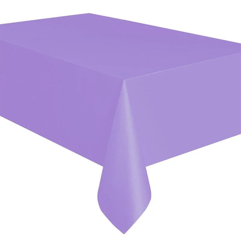 137x183cm Disposable Tablecloth – Solid Color for Christmas & Events