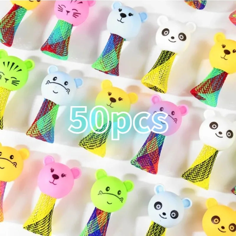 Animal Jumping Toys – Colorful Bouncing Party Favors for Kids