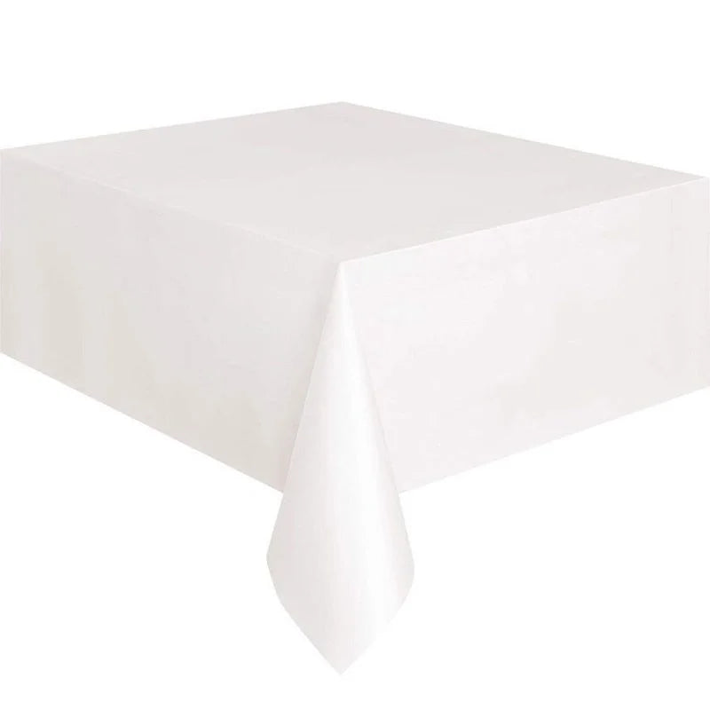 137x183cm Disposable Tablecloth – Solid Color for Christmas & Events