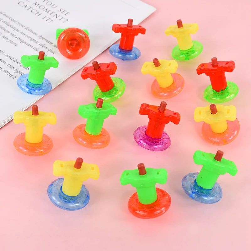 Mini Spinning Gyro Tops – 12/20pcs Party Favors & Piñata Toys