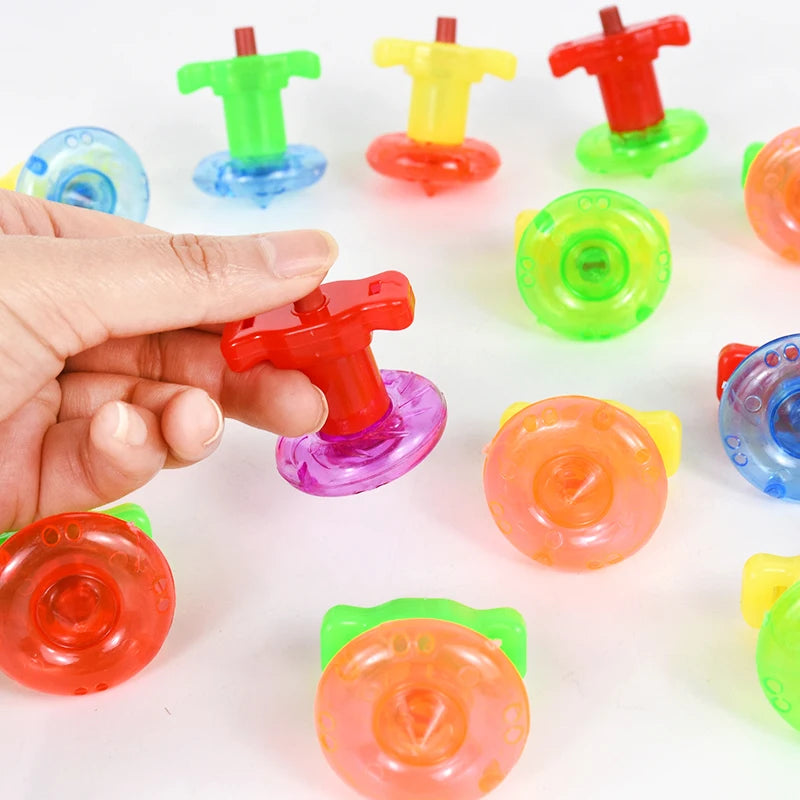 Mini Spinning Gyro Tops – 12/20pcs Party Favors & Piñata Toys