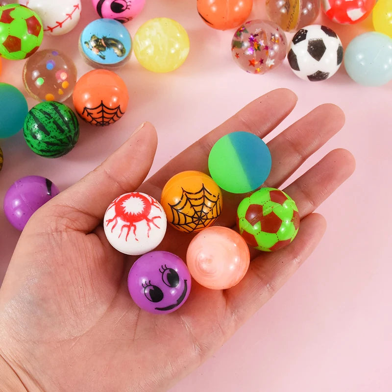 Bouncy Balls Set – 10/20/50pcs Rubber Balls for Party Bags & Piñatas