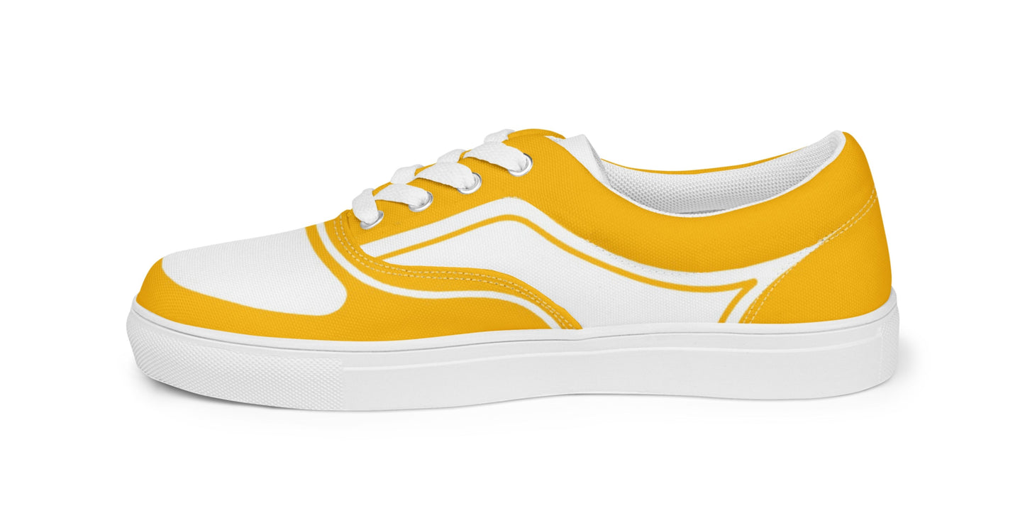 MEN’S LACE-UP CANVAS SHOES - AMARILLO