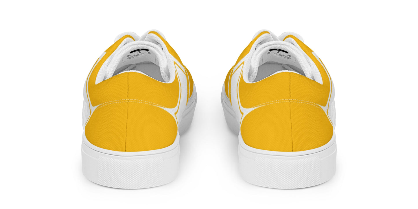 WOMEN’S LACE-UP CANVAS SHOES - AMARILLO