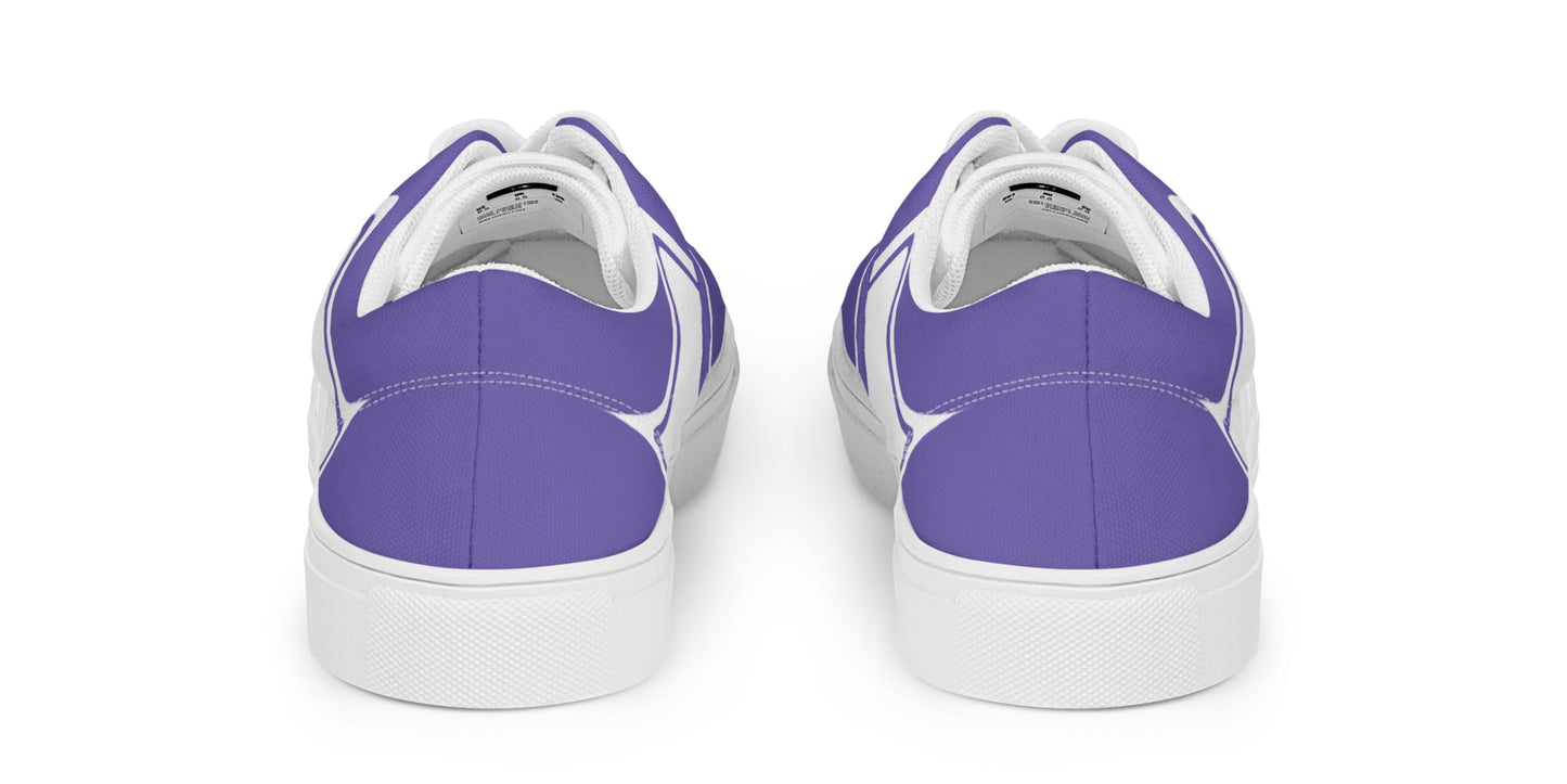 MEN’S LACE-UP CANVAS SHOES - VIOLETA