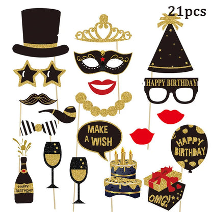 Birthday Milestone Photo Frame – Ages 1 to 60 Party Prop