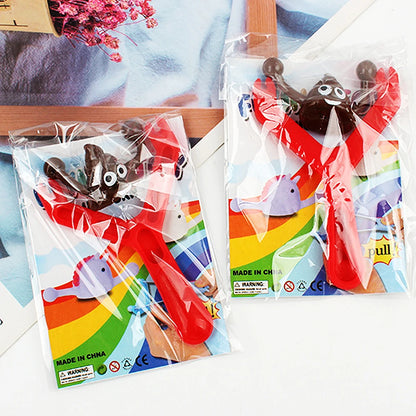 Shooting Poop Toys – 12pcs Colorful & Crazy Party Favors