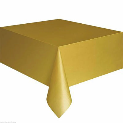 137x183cm Disposable Tablecloth – Solid Color for Christmas & Events