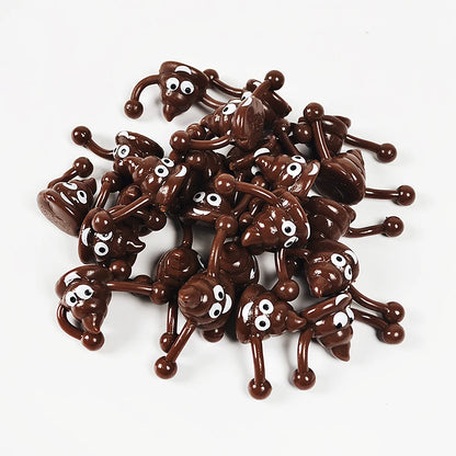 Shooting Poop Toys – 12pcs Colorful & Crazy Party Favors