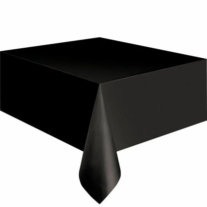 137x183cm Disposable Tablecloth – Solid Color for Christmas & Events