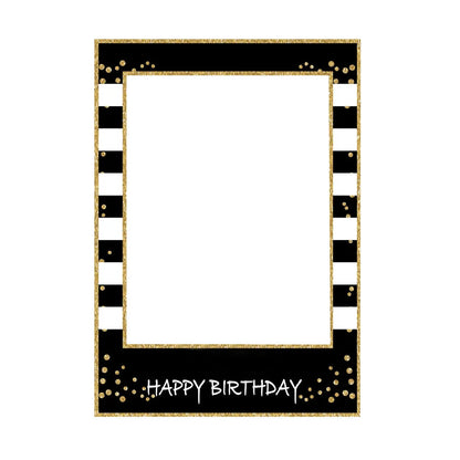 Birthday Milestone Photo Frame – Ages 1 to 60 Party Prop