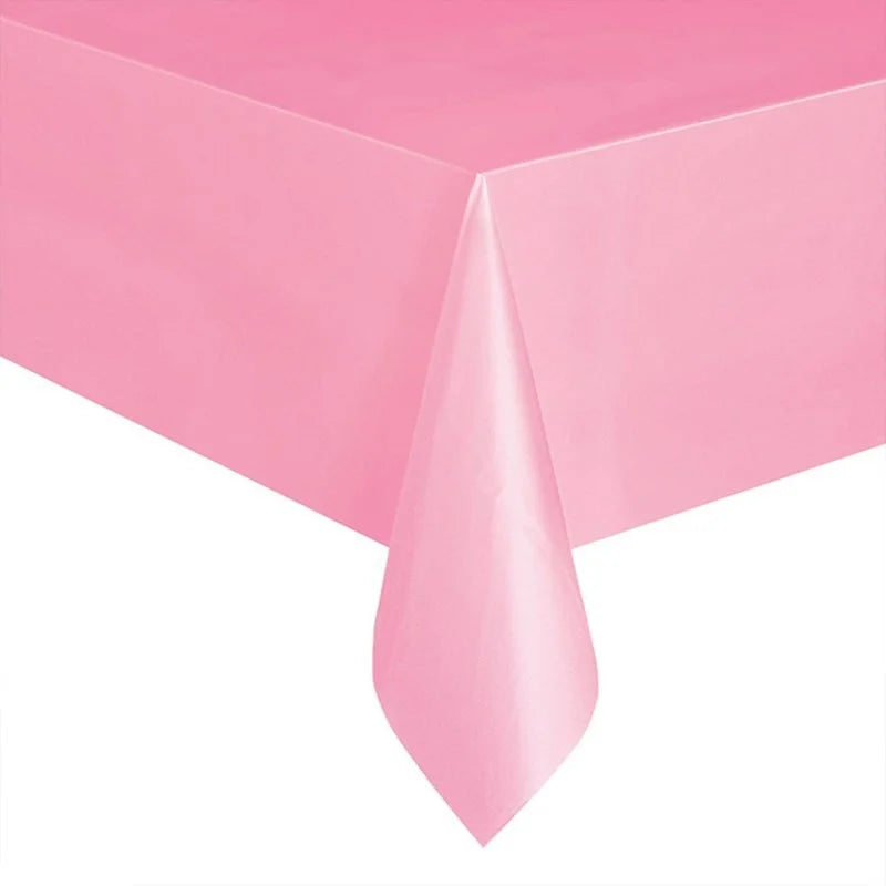 137x183cm Disposable Tablecloth – Solid Color for Christmas & Events