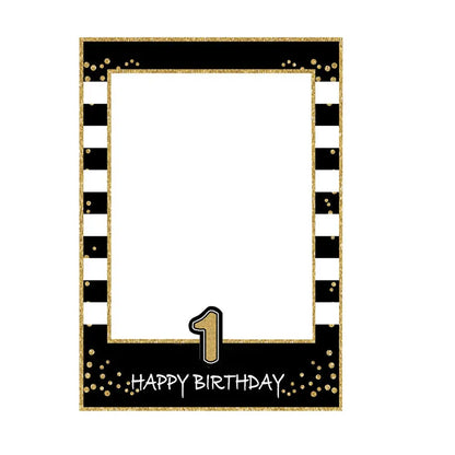 Birthday Milestone Photo Frame – Ages 1 to 60 Party Prop
