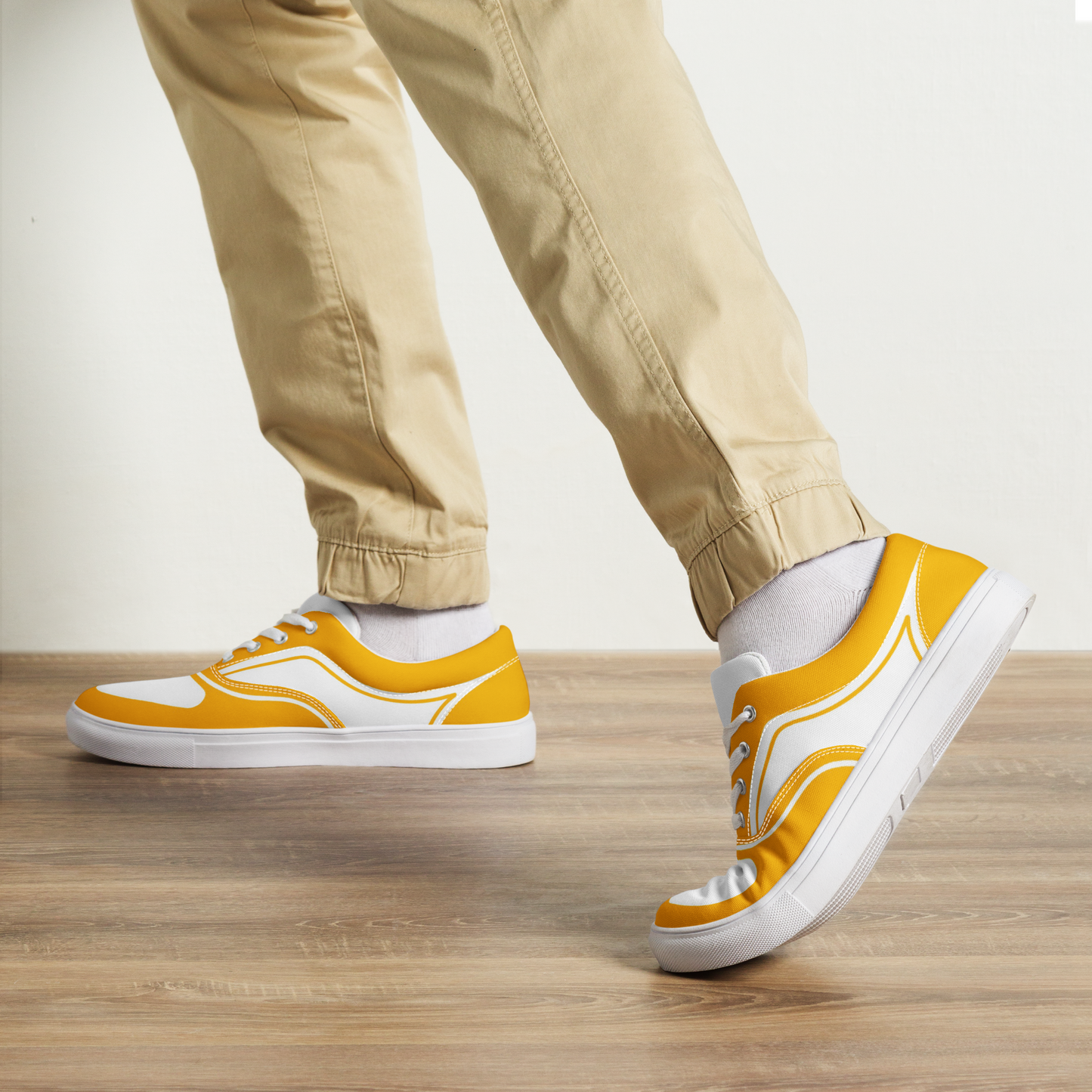 MEN’S LACE-UP CANVAS SHOES - AMARILLO