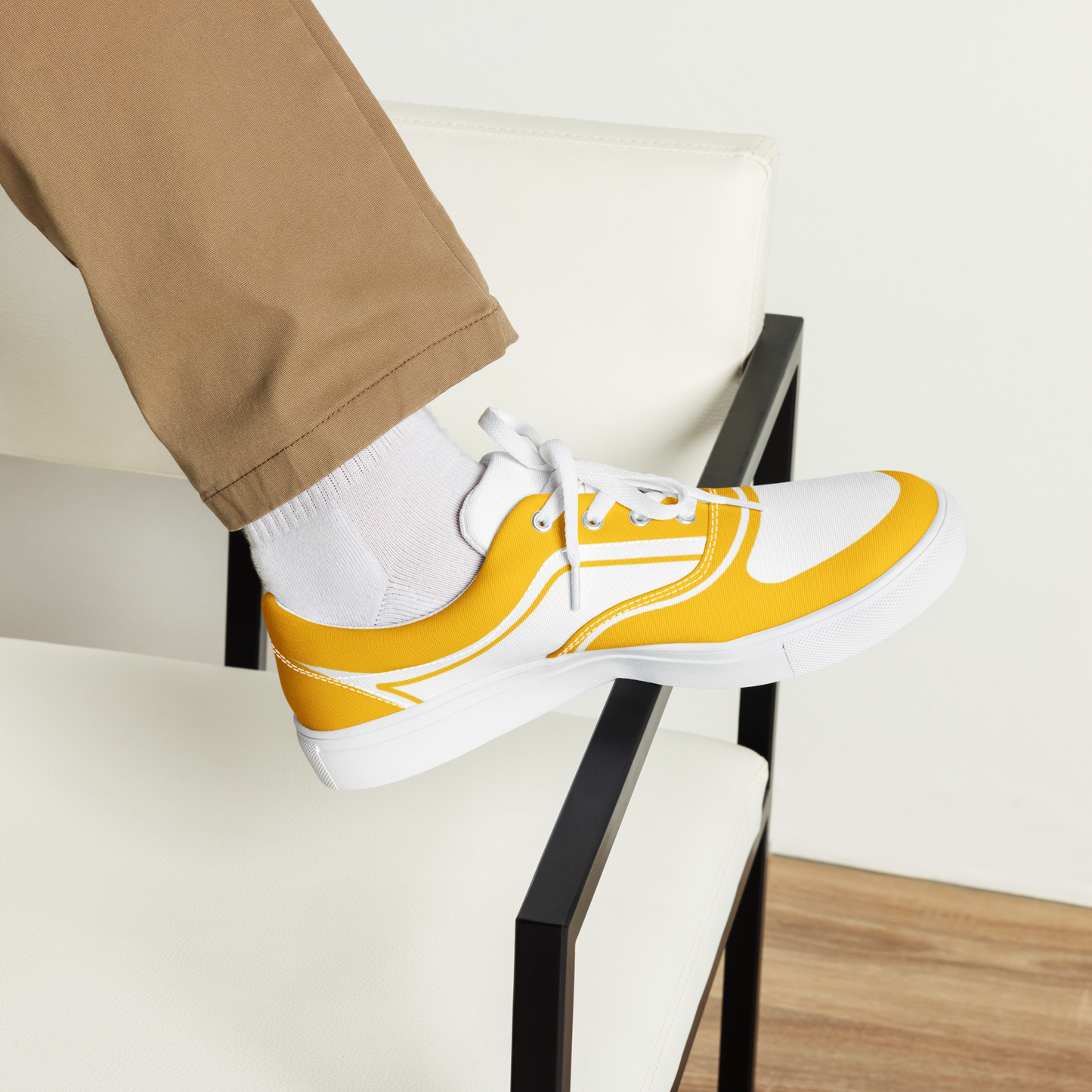 MEN’S LACE-UP CANVAS SHOES - AMARILLO